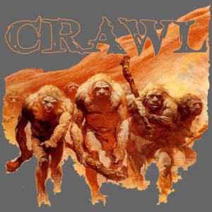 Crawl Neanderthal T Shirt