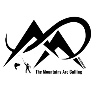 Fishing - The Mountains Are Calling - Black Logo