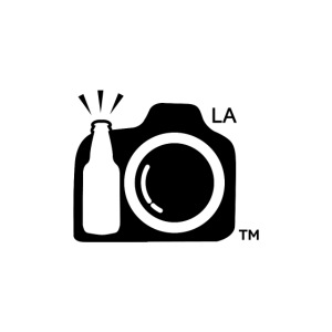 Los Angeles Transparent With Initials BLACK png