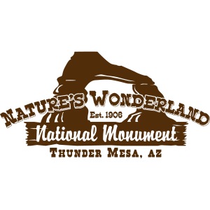 Nature's Wonderland National Monument Monochrome