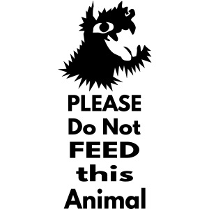 Please do not feed