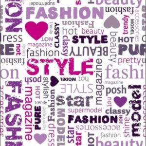 fashion word collage