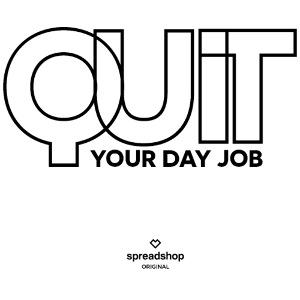 Quit in black