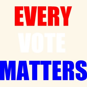 every vote matters