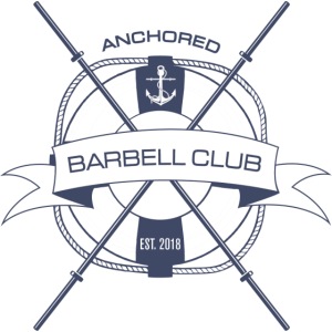 Anchored Barbell Club Blue
