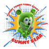 Funny Lucky Gummy Bear
