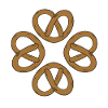 T-shirt pretzel
