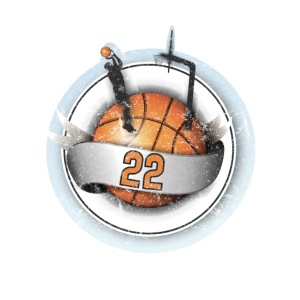 Basketball 22 weathered design