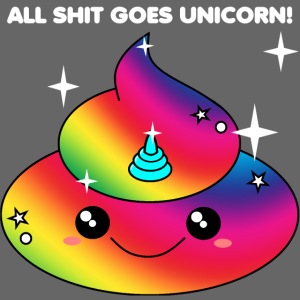 Poopicorn - Colorful Unicorn Poop / Shit Gift Idea