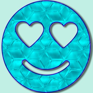 Smiley Love-Blue