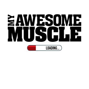 My Awesome Muscle - Dark Design