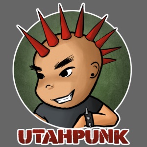 Utahpunk Logo Outline