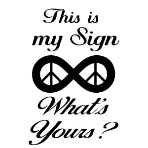 This is My Sign infinity black
