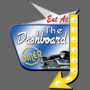 The Dashboard Diner Square Logo