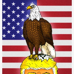 Patriotic Bald Eagle Dumps on Trump