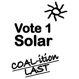 t shirts vote 1 solar