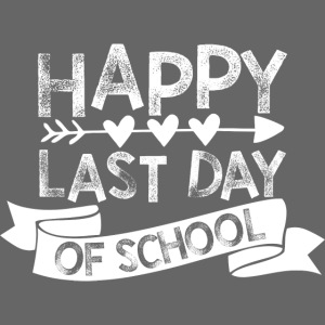 Happy Last Day of School Chalk Teachers T-Shirts