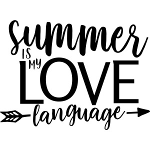Summer Is My Love Language Teacher T-Shirts