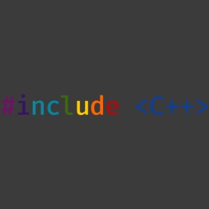 Rainbow Include C++ (Light Background)