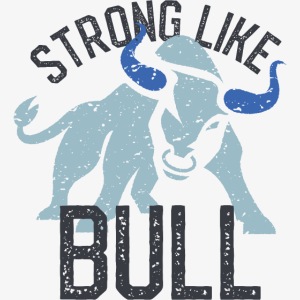 Strong Like Bull on light