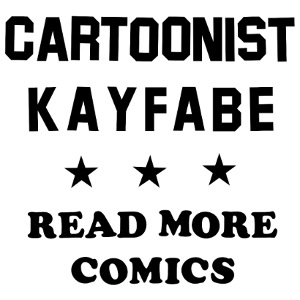 Cartoonist Kayfabe *** Read More Comics (Black)