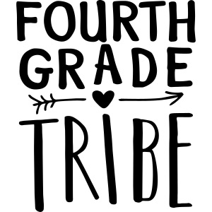 Fourth Grade Tribe Teacher Team T-Shirts