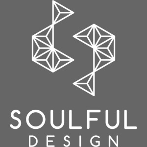 Soulful Design Logo - White