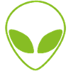 Alien Face Logo
