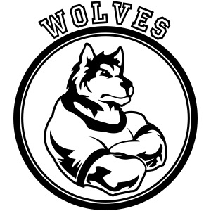 Wolf or wolves Custom Teams Graphic