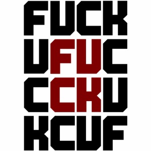 FUCK Cube - Give a fuck - Cool Gift Ideas