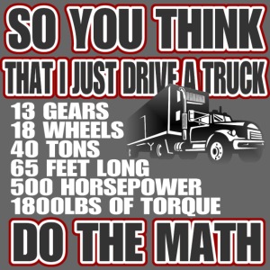 I Just Drive a Truck - Do The Math