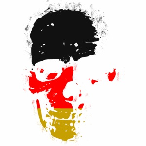 Skull German Flag Pixel Gift Ideas