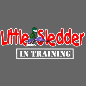 Little Sledder in Training