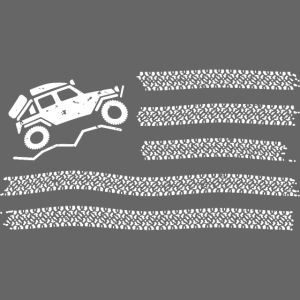 American Off Road 4x4 Overland Flag