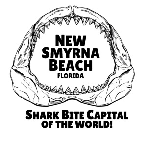 New Smyrna Beach Shark Bite Capital Black Text Unisex Jersey T Shirt By Bella Canvas Sunshine State Shirts New Smyrna Beach Shark Bite Capital Black Text Unisex Jersey T Shirt By Bella Canvas Sunshine State Shirts