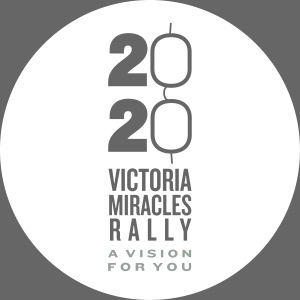 2020 Victoria Miracles Rally Logo Circle