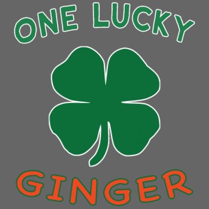 Lucky Ginger St Patrick Day Irish Shamrock gift.