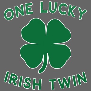 Lucky Twin St Patrick Day Irish Shamrock Gift.