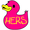 rubber duckie hers