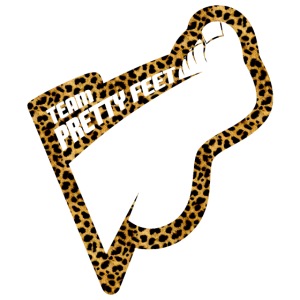 Team Pretty Feet™ Cheetah