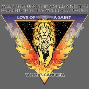 Lion Saint Multicolor - White Back