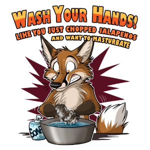 Wash Your Hands (red)