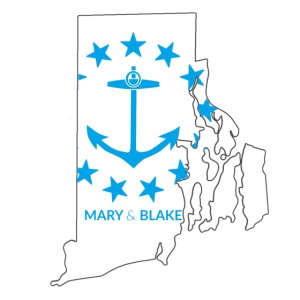 Mary And Blake Logo - RI Map