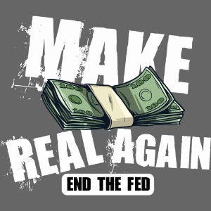 MAKE MONEY REAL AGAIN COOL white