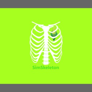 SimSkeleton Ribcage Mousepad (Without Sub button)