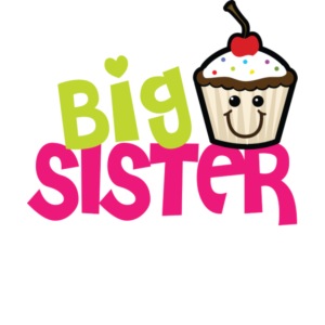 Big sister cupcake