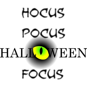 Hocus Pocus Halloween Focus Word Art