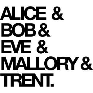 Alice, Bob, Eve ...