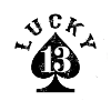 Lucky 13 Spade