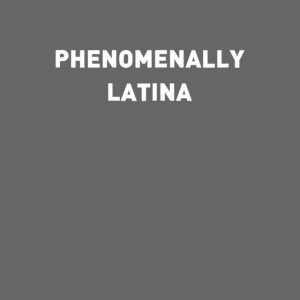 Womens Phenomenally Latina Black Shirt